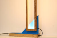 GEO SQ Floor Lamp Blue Base _2