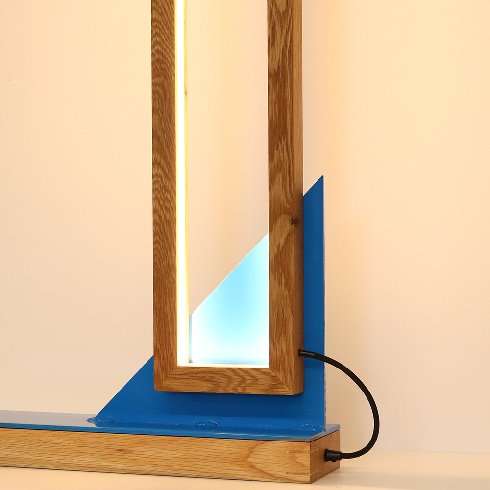 GEO SQ Floor Lamp Blue detail _1000_1000
