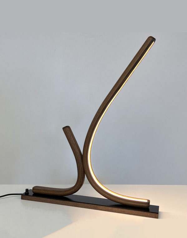 Magatta V2 Bent Wood LED Table Lamp