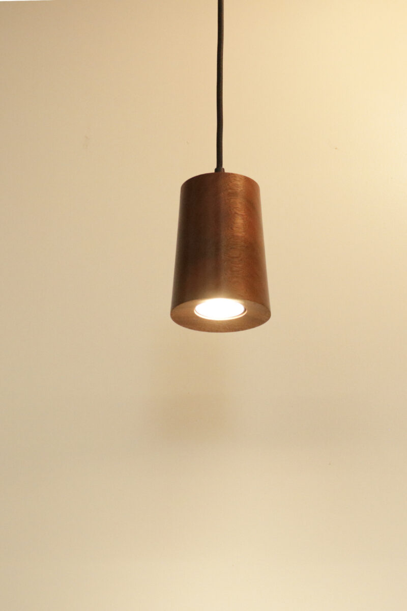Fez Wood LED Pendant