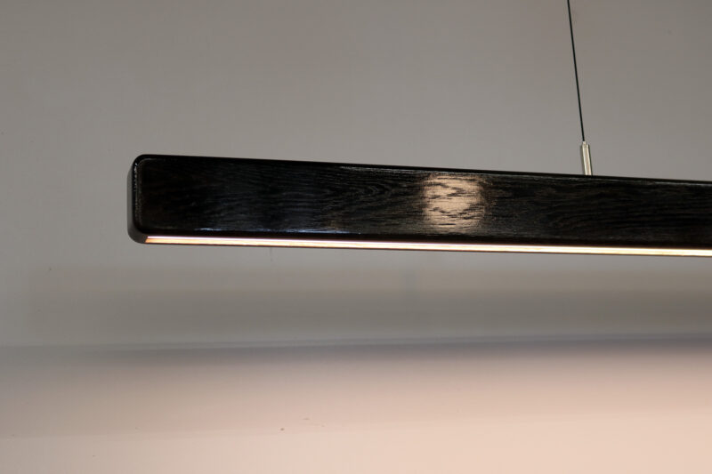 Ebonized White Oak 48" LED Fixture - Lit Modern Designs